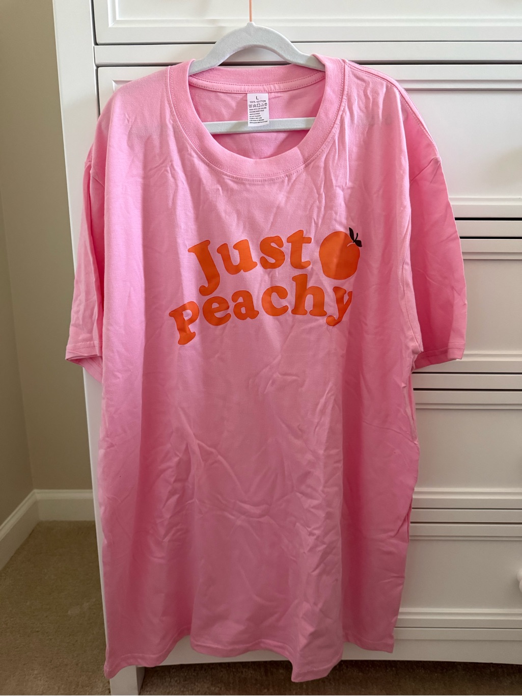 Just Peachy Shirt (L)